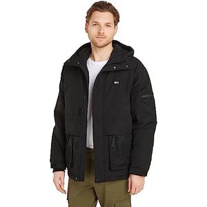 Tommy Jeans - Donsjack - Zwart - 70% Gerecycled Polyester