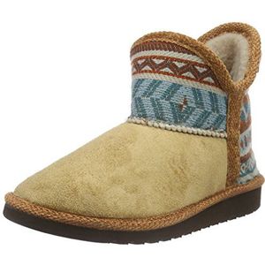 Manitu dames 370040 hoge pantoffels, bruin middenbruin, 38 EU