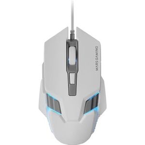 Mars Gaming - MM024 - Muis - Wit - Optische Sensor - 4000 DPI