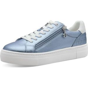 Tamaris Dames 1-23313-41 sneakers, lichtblauw met, 38 EU, Lichtblauw met, 38 EU