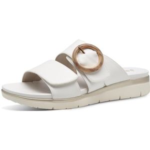 Jana Damessandalen Vegan Sandalen, wit, 37 EU