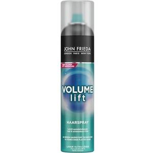 John Frieda Volume Lift Haarspray, verpakking van 2 stuks (2 x 250 ml) voor fijn of glad haar