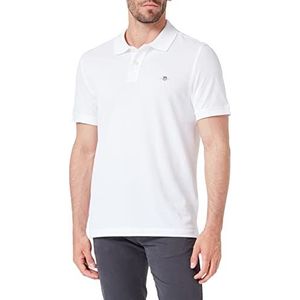 GANT Heren Reg Shield Ss Pique Polo Shirt, wit, 3XL