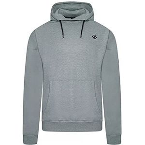 Dare 2b Distinctly herenhoodie in urban stijl met trekkoordverstelling en kangoeroezak aan de voorkant en grafische print op de achterkant