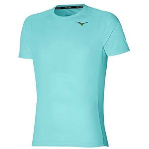 Mizuno Cami-overhemd voor heren, Tanager Turkoois, XXL