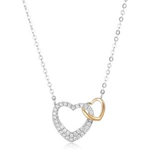 Sanetti Inspirations"" Two Loves Necklace