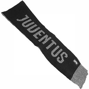 JUVIR|#JUVENTUS FC Jacquard sjaal geen kunst zwart XL