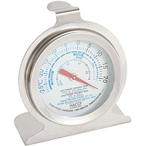 Thermometer Koel-/vrieskast -29 o tot 20 oc 6,2 x 7,3 x 4 cm zilverkleurig roestvrij - 144 Un.