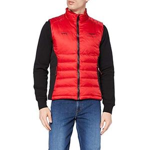 Hackett London Amr Apex Moto Gilet Jacket voor heren, 261, race red., XS