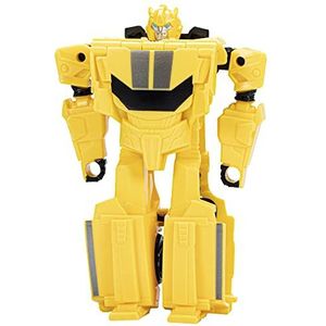Transformers-speelgoed EarthSpark 1-Step Flip Changer, Bumblebee-actiefiguur, 10 cm, robotspeelgoed vanaf 6 jaar