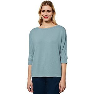 Street One Dames T-shirt Jersey, melange melange melange, 36
