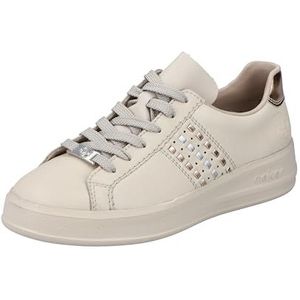 Rieker Dames M8400 lage veterschoenen, beige, 38 EU, beige, 38 EU