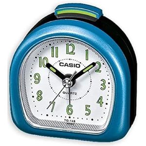 Casio - TQ-148-2EF - Alarm Clock - Quartz uurwerk - Analoog - Alarm - Bracelet Leather Brown