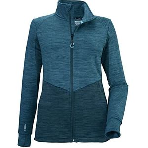 Killtec (KILAH) Women's Tussenseizoensjack/powerstretchjack met opstaande kraag KOW 96 WMN FLX JCKT, donker turkoois, 44, 38586-000