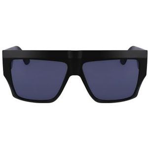 Karl Lagerfeld Unisex KLJ6148S zonnebril, 002 mat zwart, 57, 002 mat zwart, 57