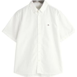 REG SS Oxford B.D Shirt, wit, 146/152 cm