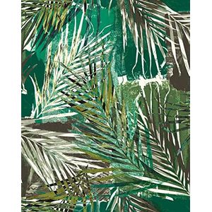 Linder Gordijn, 100 polyester, 145 x 260 cm, groen