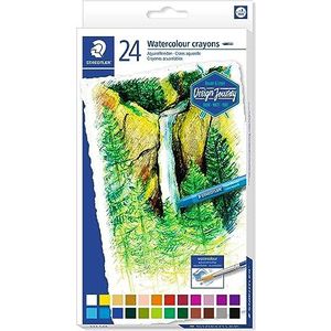 STAEDTLER 223 C24 aquarel karat Aquarell kleurpotloden - meerkleurig (Pack van 24)
