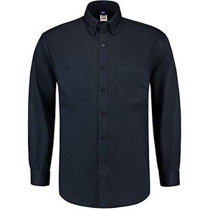 Tricorp 701004 Casual werkhemd met lange mouwen, 60% katoen/40% polyester, 170 g/m², marineblauw, maat XXL