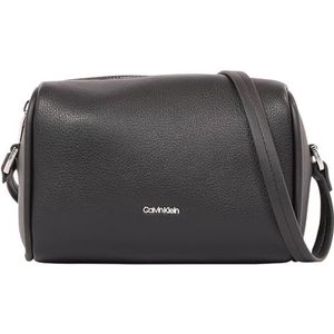 Calvin Klein Dames Refine Camera Bag_PBl K60K612519 Crossover, Zwart (Ck Zwart), Zwart (Ck Zwart)