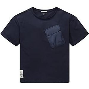 TOM TAILOR Jongens T-shirt 1034998, 10668 - Sky Captain Blue, 176