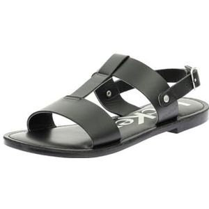 Kickers - Kick Dines - Sandalen - Zwart - Leer