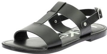 Kickers - Kick Dines - Sandalen - Zwart - Leer