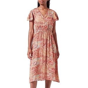 usha FESTIVAL Damesjurk met paisley-print 15827048, bordeaux meerkleurig, XL, Bordeaux meerkleurig, XL