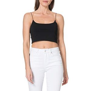 LTB Jeans Zomowi shirt met schouderbandjes voor dames, zwart 200, XL