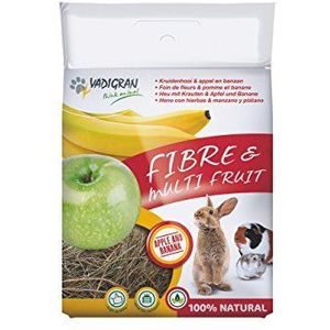 Vadigran Fible/Multi fruit met appel/banaan voor kleine dieren, 500 g