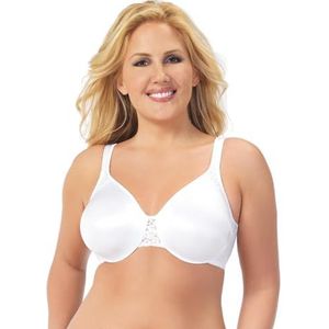 Exquisite Form 5175070 Women's FULLY Minimizer Underwire Full-Coverage Bra with Back Closure & Lace