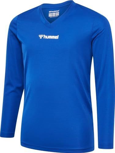Hummel - Hmlbl Essential Tee - Kinder T-Shirt - True Blue - Langarm