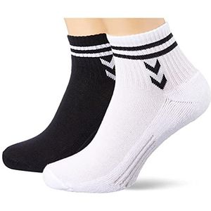 hummel Unisex Hmlstripe Mid Cut Socks Mix Socks 4-pack