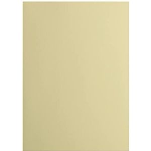 Vaessen Creative 2927-080 Florence Cardstock papier, beige, 216 g/m², DIN A4, 10 stuks, glad, voor scrapbooking, kaarten maken, ponsen en andere papierknutselwerk
