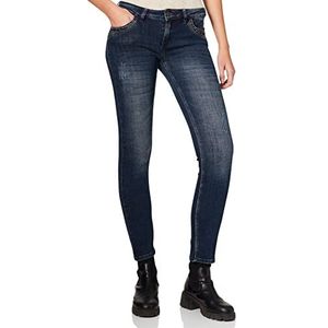 Timezone Slim Tahilatz vrijetijdsbroek voor dames, Metal Blue Wash, 25W x 32L