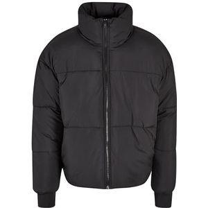 Urban Classics Herren Jacke Short Big Puffer Jacket black L