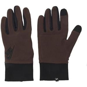 Nike M LG Club Fleece 2.0 Handschoenen Mannen in de kleur Barok Brown/Zwart/Zwart, Maat: S, N.100.7163.202.SL