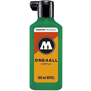 Molotow ONE4ALL Navulinkt voor permanente markers, acryl, kleur 235 turquoise, 180 ml