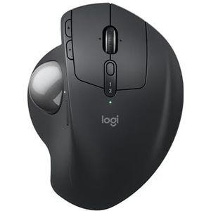 Logitech - MX Ergo S - Draadloze Trackball Muis - Grafiet - Ergonomisch