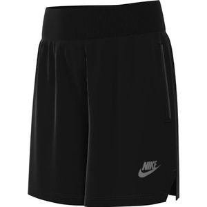 Nike Meisjes Shorts G NSW Short JSY Lbr, Black/Flat Pewter, FN8593-010, L
