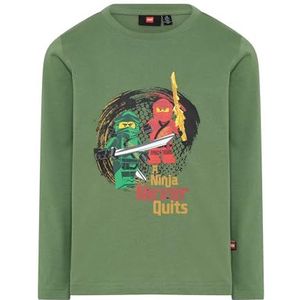 LWTAYLOR 714 - T-shirt L/S, khaki (dark khaki), 92 cm