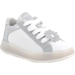 Primigi B&g Hoop, schoenen voor meisjes en meisjes, Wit Zilver, 30 EU Stretta