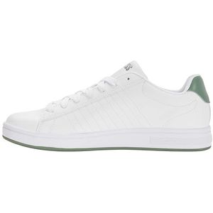 K-Swiss Court Shield sneakers voor heren, Wht Loden Nrtl Grijs, 43 EU