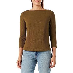 s.Oliver Dames sweatshirt, 3/4 mouwen, groen, 42, groen, 42