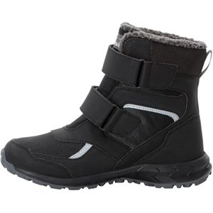 Jack Wolfskin Woodland Wt Texapore High Vc K sneeuwlaarzen voor kinderen, uniseks, zwart, 26 EU