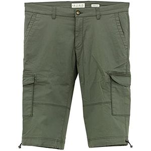 Eurex by Brax Bill Short voor heren, Groen (Khaki 34), 24 Short
