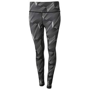 Mizuno dames Hineri omkeerbare legging - donkergrijs, grijze broeken