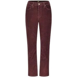 Lee carol broek voor dames, Velvet Beet, 27W x 31L