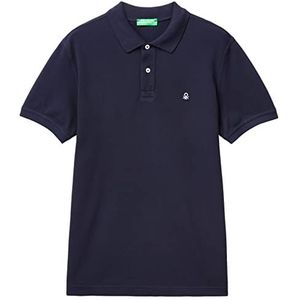 United Colors of Benetton Poloshirt voor heren, Donkerblauw 016, 3XL