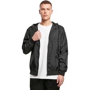 Build Your Brand - Windrunner - Jas - Zwart - 100% Nylon en Polyamide
